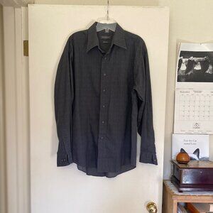 Men's Vintage Van Huesen Button Down Shirt, Medium, 15-15.5, Excellent Condition